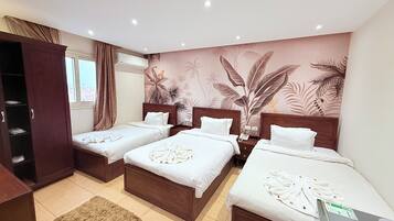 Tremannsrom – standard | Sengetøy i egyptisk bomull, sengetøy av topp kvalitet og minibar