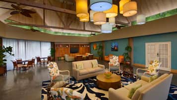 Smart TV, fireplace, video games, DVD player