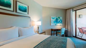 2 bedrooms, desk, iron/ironing board, travel cot