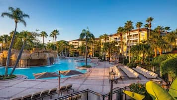 Een verwarmd zwembad