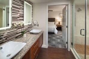 Hair dryer, towels