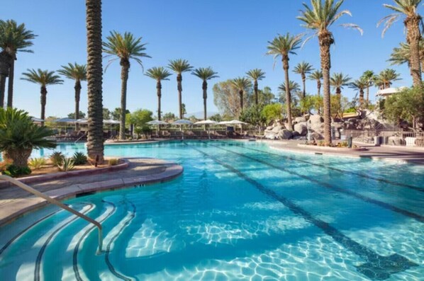 Beheizter Pool