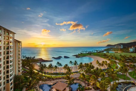 On the beach. Marriott's Ko Olina Beach CluB (1BR)