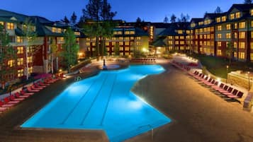 Indoor pool, a heated pool