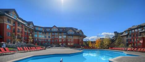 Indoor pool, a heated pool