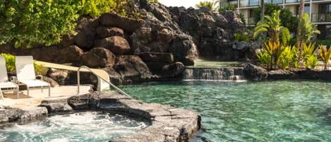 Indoor pool, a heated pool