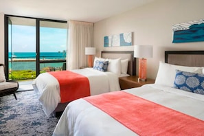 1 bedroom, desk, iron/ironing board, travel cot