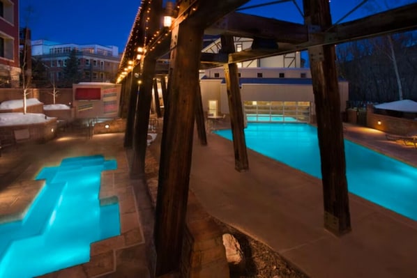 Piscina coberta i piscina climatitzada