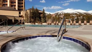 Indoor pool, a heated pool