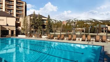 Indoor pool, a heated pool