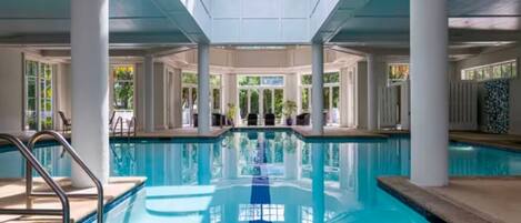 Piscine couverte, piscine chauffée