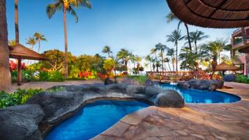 Indoor pool, a heated pool