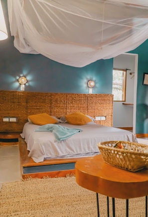 Standard Room, 1 Double Bed, Ensuite, Garden View | Individually decorated, individually furnished, free WiFi, bed sheets - Villa Eden (Dibulla)