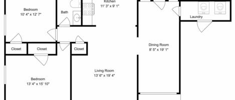 Casa (2 Bedrooms) | Servicio de la propiedad