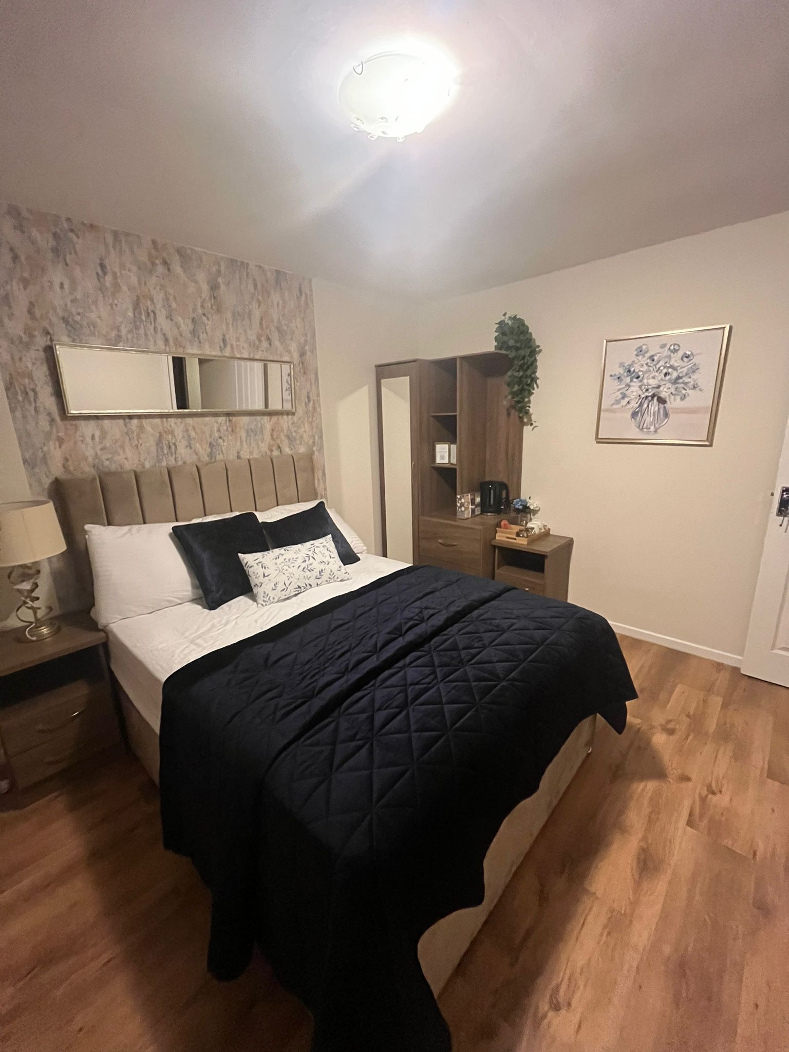 1 bedroom, iron/ironing board, free WiFi, bed sheets