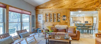 Adorable House that sits on an acre with a wraparound porch.
