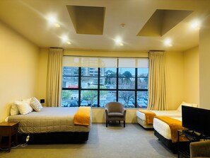 Family Studio, Multiple Beds | Desk, laptop workspace, iron/ironing board, free WiFi
