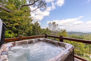 Baignoire à remous extérieure