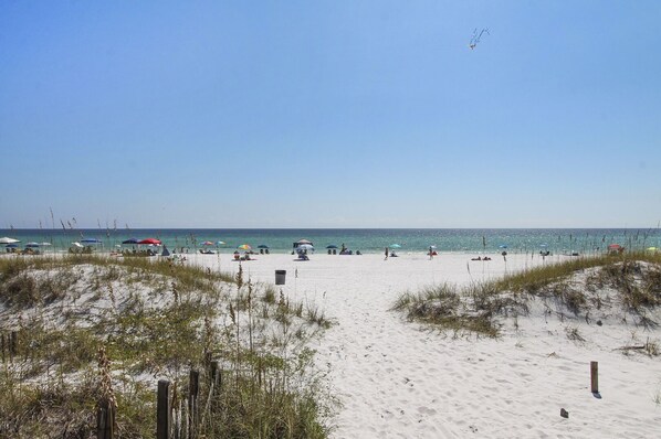 Beach nearby