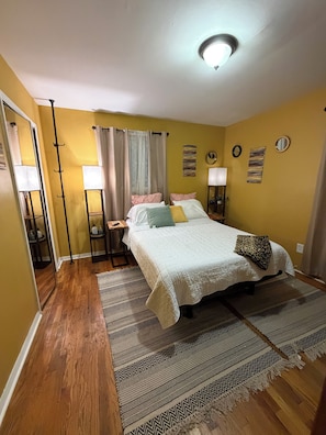 2 habitaciones, tabla de planchar con plancha y wifi gratis