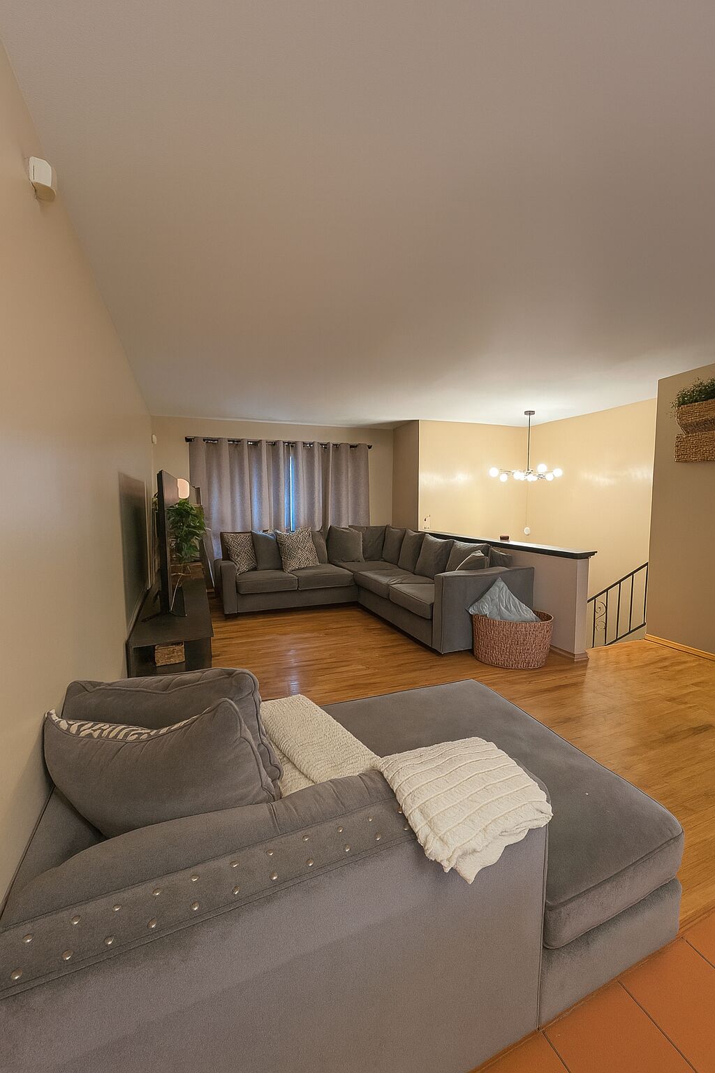 Smart TV, music library, video library, stereo