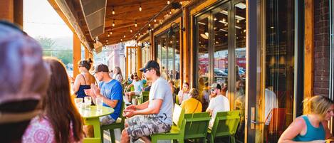 Restaurante al aire libre