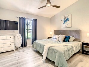 2 chambres, bureau, fer et planche à repasser, Wi-Fi gratuit