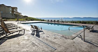 Spectacular views of Bear Lake in a spacious private retreat on nearly 6 acres!