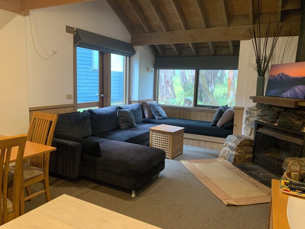 TV - Huggin's-Cabin (Dinner Plain)