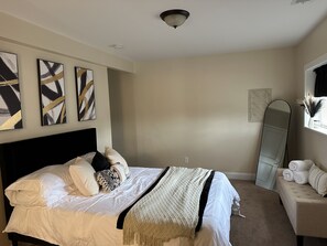 2 chambres, fer et planche Ă repasser, Wi-Fi, draps fournis