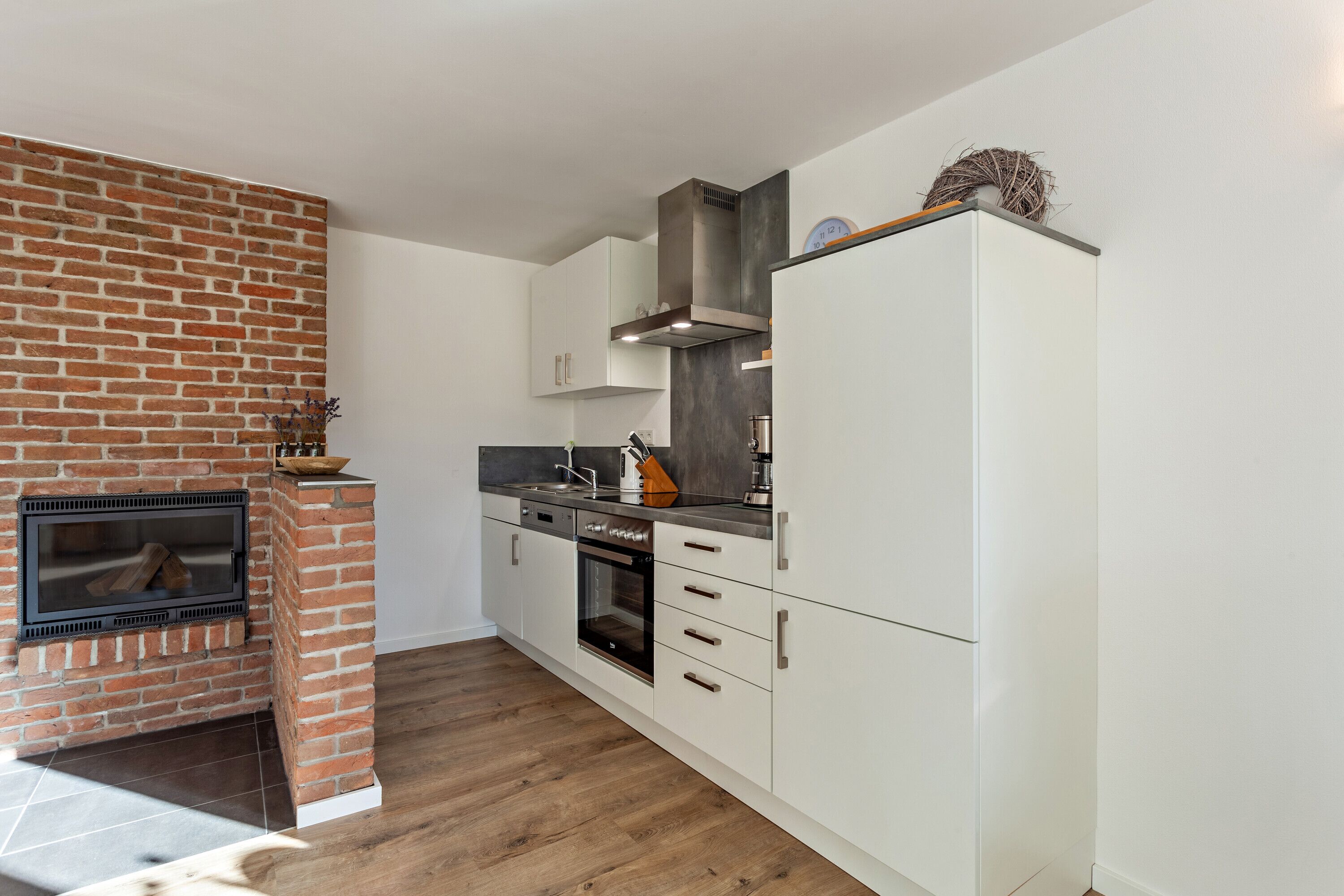 Kühlschrank, Ofen, Herdplatte, Geschirrspüler