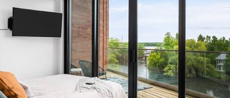 1 sovrum, skrivbord, strykjärn/strykbräda och gratis wi-fi