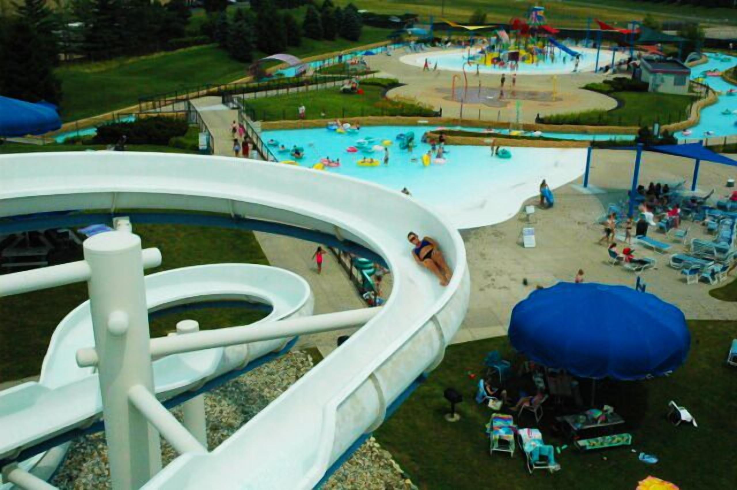 Dive into family fun with thrilling slides and poolside lounging.
