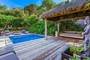 A heated pool - Balinese Beach House, Sunshine Beach (Noosa)
