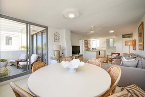 TV connectée, cheminée