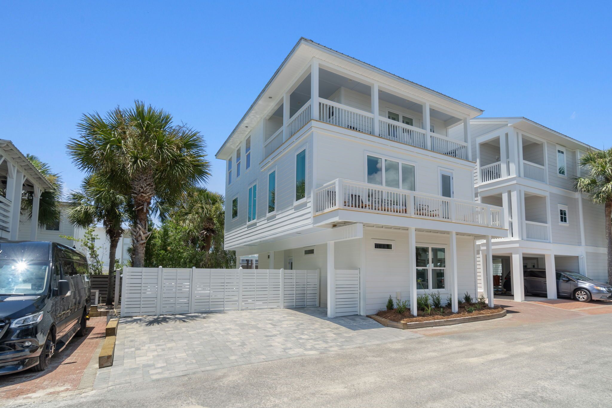 Brand new construction with a gorgeous private pool and PRIVATE BEACH ACCESS!