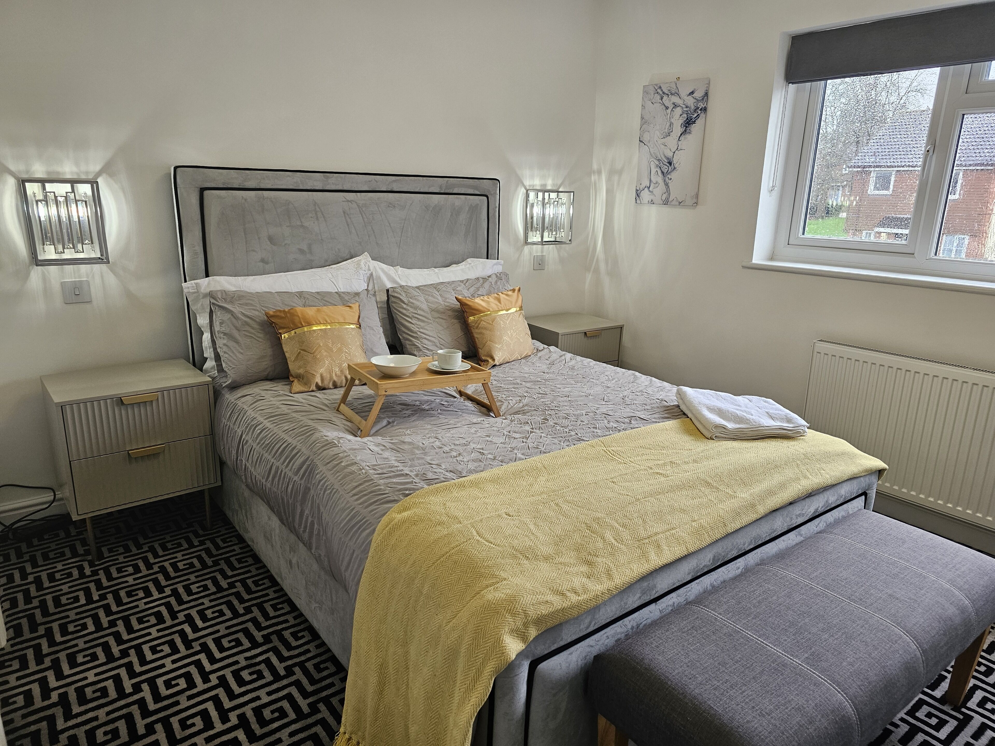 3 bedrooms, iron/ironing board, travel crib, WiFi