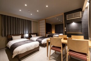 Deluxe Room | Soundproofing, free WiFi, bed sheets - Oyado Kawaramachi Gojo (Kyoto)