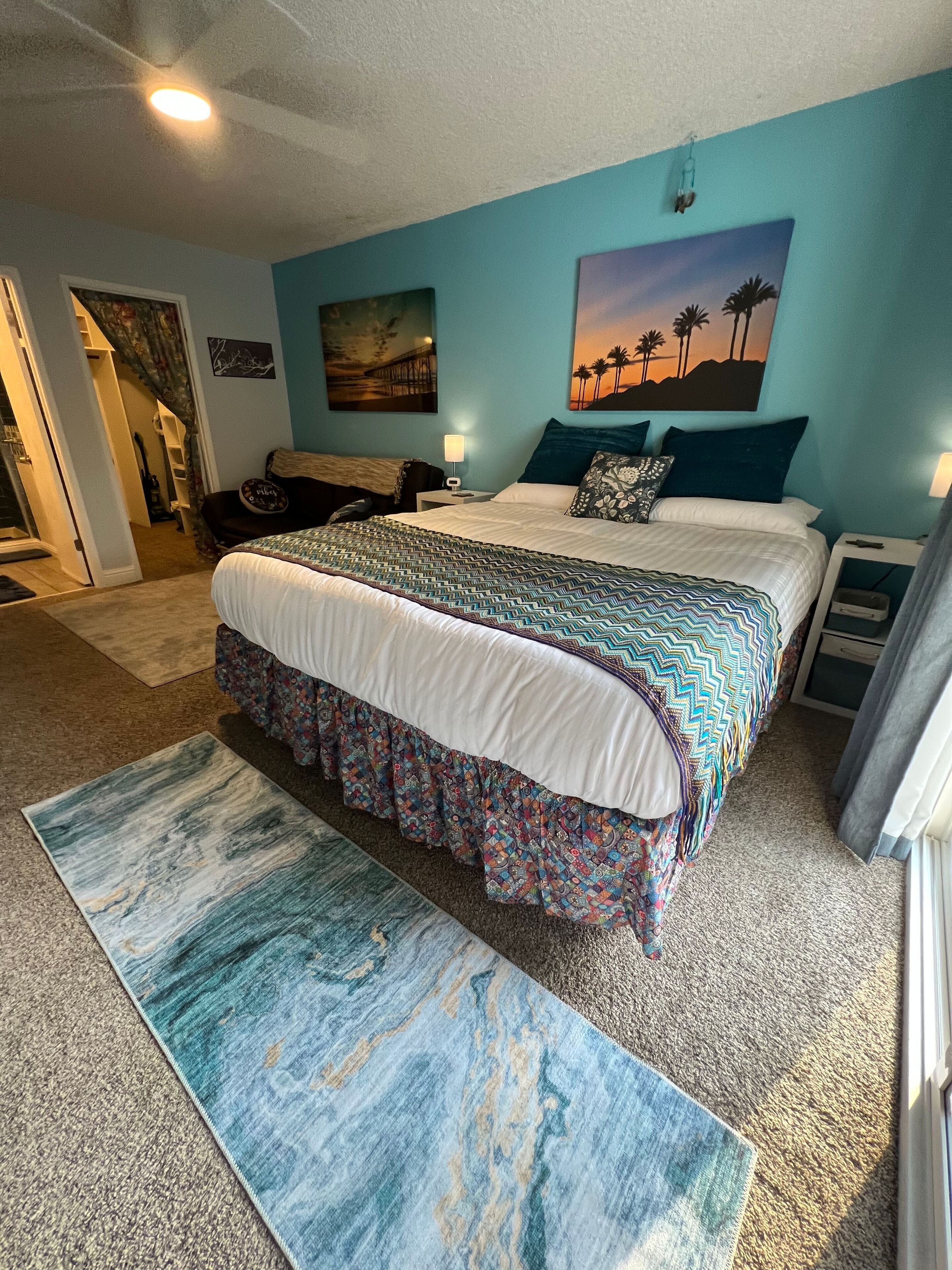 1 bedroom, in-room safe, desk, iron/ironing board