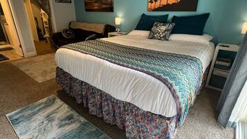 1 bedroom, in-room safe, desk, iron/ironing board