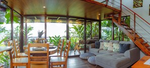 Familien-Ferienhütte | Wohnbereich