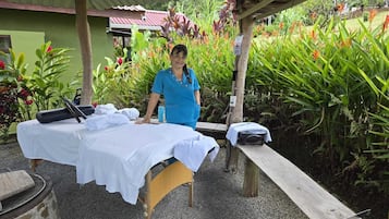 Hot stone massages, deep-tissue massages, massages