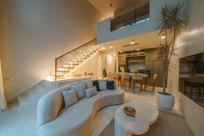 Living area - Vesna Townhouse 6 (Canggu)