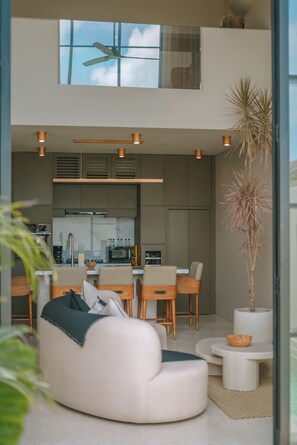 Living area - Vesna Townhouse 6 (Canggu)