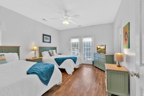 5 habitaciones, internet y ropa de cama