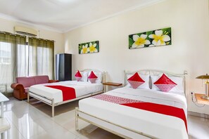 1 bedroom, desk, laptop workspace, free WiFi
