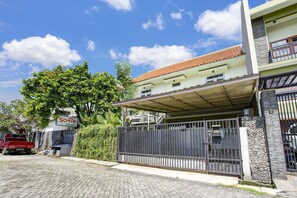 Fassade der Unterkunft