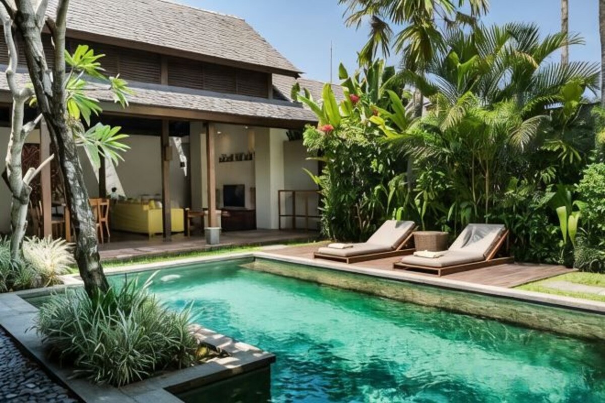 Three-Bedroom Private Pool Villa Cempaka