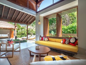 Gardenia 3 Bedroom Pool Villa | Terrace/patio - Bumbak Park by Nakula (Kerobokan)
