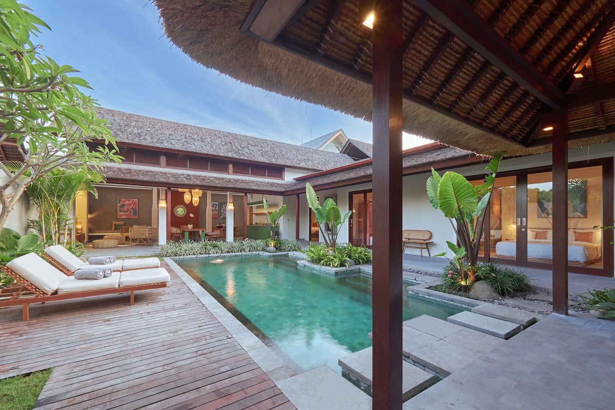 Villa, 3 slaapkamers, privézwembad (Jasmine Villa) | Terras